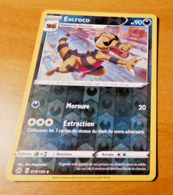 POKEMON ZENITH SUPREME FRANCAISE CARD REVERSE HOLO CARTE 079/159 FR NM 2023 - Image 1