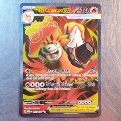 2025 Mega Evolution Mega Camerupt FULL ART Ultra Rare Card 156/132 Pokemon TCG - Image 1