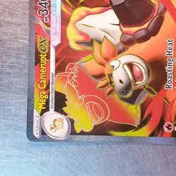 2025 Mega Evolution Mega Camerupt FULL ART Ultra Rare Card 156/132 Pokemon TCG - Image 3