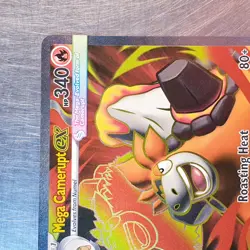 2025 Mega Evolution Mega Camerupt FULL ART Ultra Rare Card 156/132 Pokemon TCG - Image 4