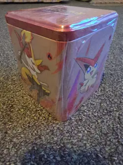Pokemon TCG - Sword & Shield Lost Origin Fire Stacking Tin FACTORY SEALED - Image 1