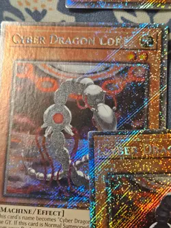 Cyber Dragon Core x1 RA04-EN013 Platinum Secret Rare Yugioh Lightly Played LP - Image 3
