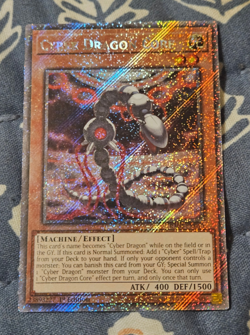 Cyber Dragon Core x1 RA04-EN013 Platinum Secret Rare Yugioh - Image 1