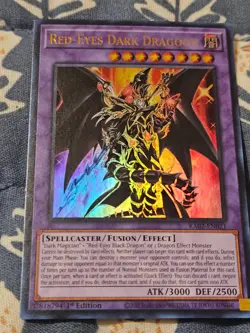 Red-Eyes Dark Dragoon Ultra Rare UR RA02-EN021 1ST Yugioh - Image 3