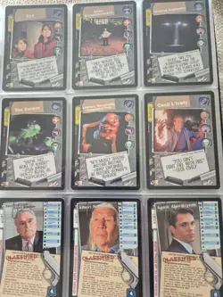 X-Files Complete XFCCG CCG Premiere MASTER SET Ultra Rare Fixed Rare 354 Cards - Image 4