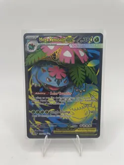 Mega Venusaur ex Full Art Card - #155/132 - Pokemon Mega Evolutions - Image 1