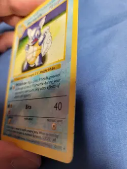 Pokemon Card Wartortle 1st Edition Shadowless Base Set 42/102 Uncommon WOTC 1999 - Image 4