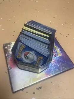 Pokemon Card Collection Bulk + Binder Of Cards - Image 1