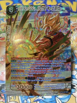 BT18-037 SPR | SS Son Goku, Another World Blitz | Dragon Ball Super Cards - Image 1