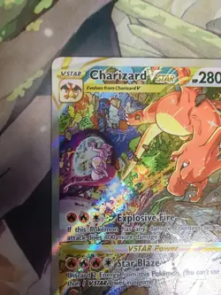 Pokemon TCG Charizard VSTAR SWSH262 Holo Black Star Promo Card - Image 3