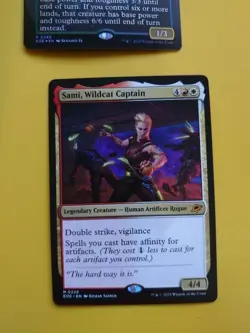 Sami, Wildcat Captain & Genemorph Imago EOE Magic the Gathering 2 Card. - Image 2