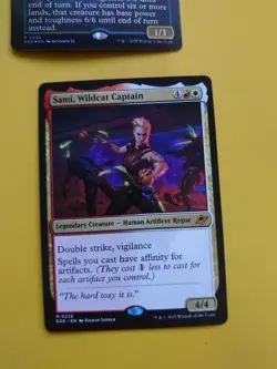Sami, Wildcat Captain & Genemorph Imago EOE Magic the Gathering 2 Card. - Image 3