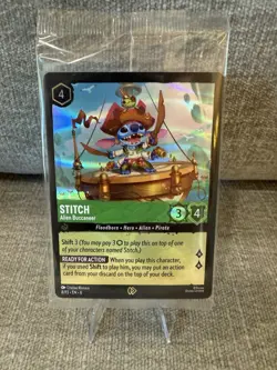 Stitch-Alien Buccaneer Disney Lorcana Promo Cards 8/P2 - Image 1