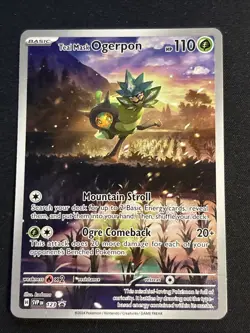 SV: Scarlet & Violet Promo Cards #123 Teal Mask Ogerpon - Image 3
