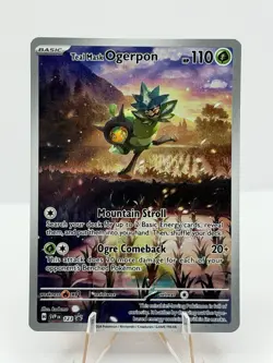 Teal Mask Ogerpon 123 Sv: Scarlet & Violet Promo Cards Holo - Image 1