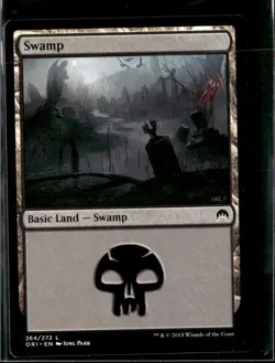 MTG Swamp 264/272 Magic Origins Land Lot 5 LP - Image 1
