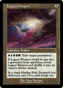 x1 Legacy Weapon - Foil - Retro Frame M MTG Dominaria Remastered M/NM, English - Image 1