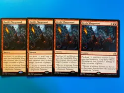 MTG 4x Devils' Playground Shadows over Innistrad Magic the Gathering x4 NM - Image 1