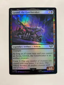 Grond, the Gatebreaker 2023 Magic The Gathering The Lord of the Rings - Image 1