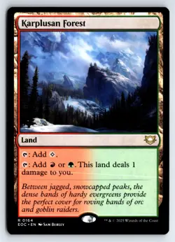 Karplusan Forest -Commander: Edge of Eternities - Image 1