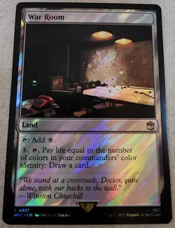 War Room - #921 (Surge Foil) Universes Beyond: Doctor Who - Mtg - Image 1
