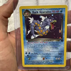Pokemon TCG Dark Gyarados 8/82 Team Rocket Vintage Holo WOTC 1999-2000 NM Rare - Image 3