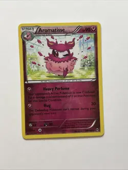 Aromatisse 106/162 Rev Reverse Holo XY Breakthrough Pokemon NM - Image 1