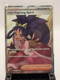 Iris's Fighting Spirit - Ultra Rare SV09: Journey Together 180/159 NM Pokemon - Image 1