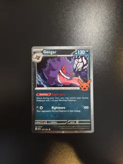 Pokemon TCG Gengar Cosmos Trick or Trade 2024 136/197 NM - Image 1