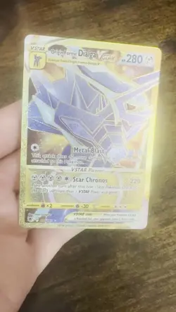 Origin Forme Dialga VSTAR NM 210/189 Swsh10: Astral Radiance Holo Pokemon Card - Image 2