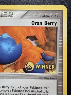 Winner Oran Berry 85/109 Ruby & Sapphire e-League Prize Pokemon Card Rare LP - Image 4