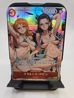 Waifu Cards Nami Nico Robin Yamato One Piece Anime Card Goddess Story CCG - Image 1
