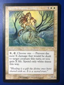 Atalya, Samite Master Invasion Magic Cards, Light Play Condition FREE SHIPPING - Image 1