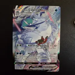 Pokemon Card - Ice Rider Calyrex VMAX Tg15/Tg30 Astral Radiance Holo - M/NM - Image 1
