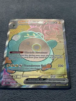 Iono’s Bellibolt 172/159 Journey Together Pokemon Card Full Art Double Rare NM - Image 2