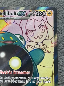 Iono’s Bellibolt 172/159 Journey Together Pokemon Card Full Art Double Rare NM - Image 4