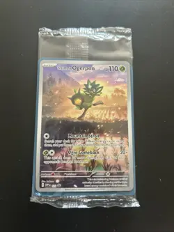 Teal Mask Ogerpon 123 Sv: Scarlet & Violet Promo Cards Holo Sealed - Image 1