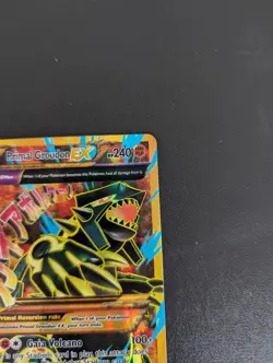 Pokemon Primal Groudon EX Full Art Ancient Origins 97/98 Rare Card - Image 3