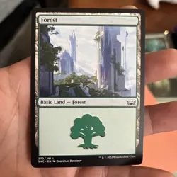FOREST 270 Magic Cards MTG NM-M STREETS OF NEW CAPENNA COMMON - Image 1