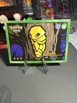 Kakuna #14 - Cracked Ice Holo - Flash Edition Safari 2025 - Pokemon Card - Image 1