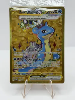 Lapras ex 164 Sv: Scarlet & Violet Promo Holo, Pokemon Card NM SEALED! - Image 1