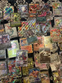 Lot Of 104 Rare Pokemon Cards GX EX VMAX V VSTAR AND FULL ARTS - Image 5