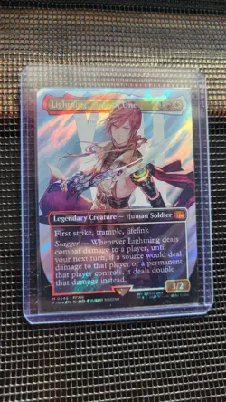 Lightning, Army of One (Surge Foil) Magic: The Gathering × Final Fantasy - Image 1