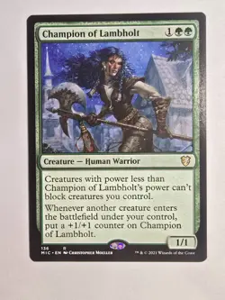 Champion of Lambholt Commander: Innistrad: Midnight Hunt Regular Mtg - Image 1