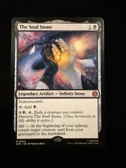 The Soul Stone Marvel's Spider-Man Magic The Gathering Mythic Rare - Image 1