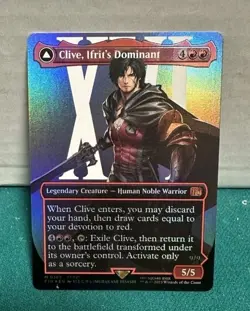 Clive, Ifrit's Dominant (Borderless) (0385) Final Fantasy Foil - Image 1