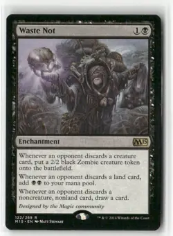 Magic the Gathering Waste Not Core 2015 #122 - Image 1
