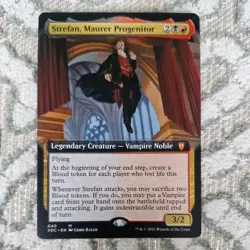 MTG - Strefan, Maurer Progenitor Extended Art - Crimson Vow Commander - Image 1