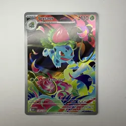 Ivysaur Illustration Rare 134/132 - Pokemon TCG Mega Evolutions Near Mint - Image 1