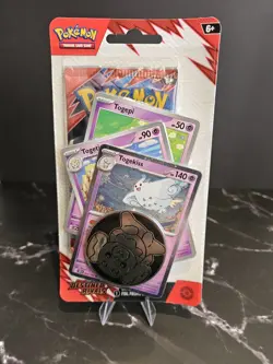 Pokemon TCG Destined Rivals Premium Checklane Blister Togekiss *NEW & SEALED* - Image 1